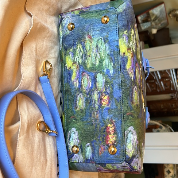 Louis Vuitton Masters Collection Montaigne MM Monet handbag like new never used - Picture 11 of 12